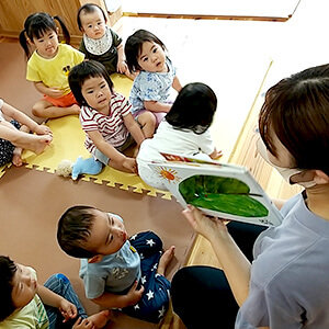 保育園の様子や園児たちの画像